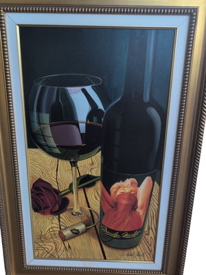Marilyn Merlot Framed Print 220/495
