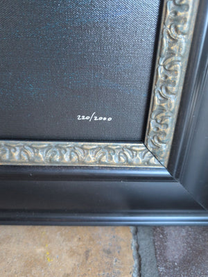 Wyland Killer Whale Framed Print 220/2000