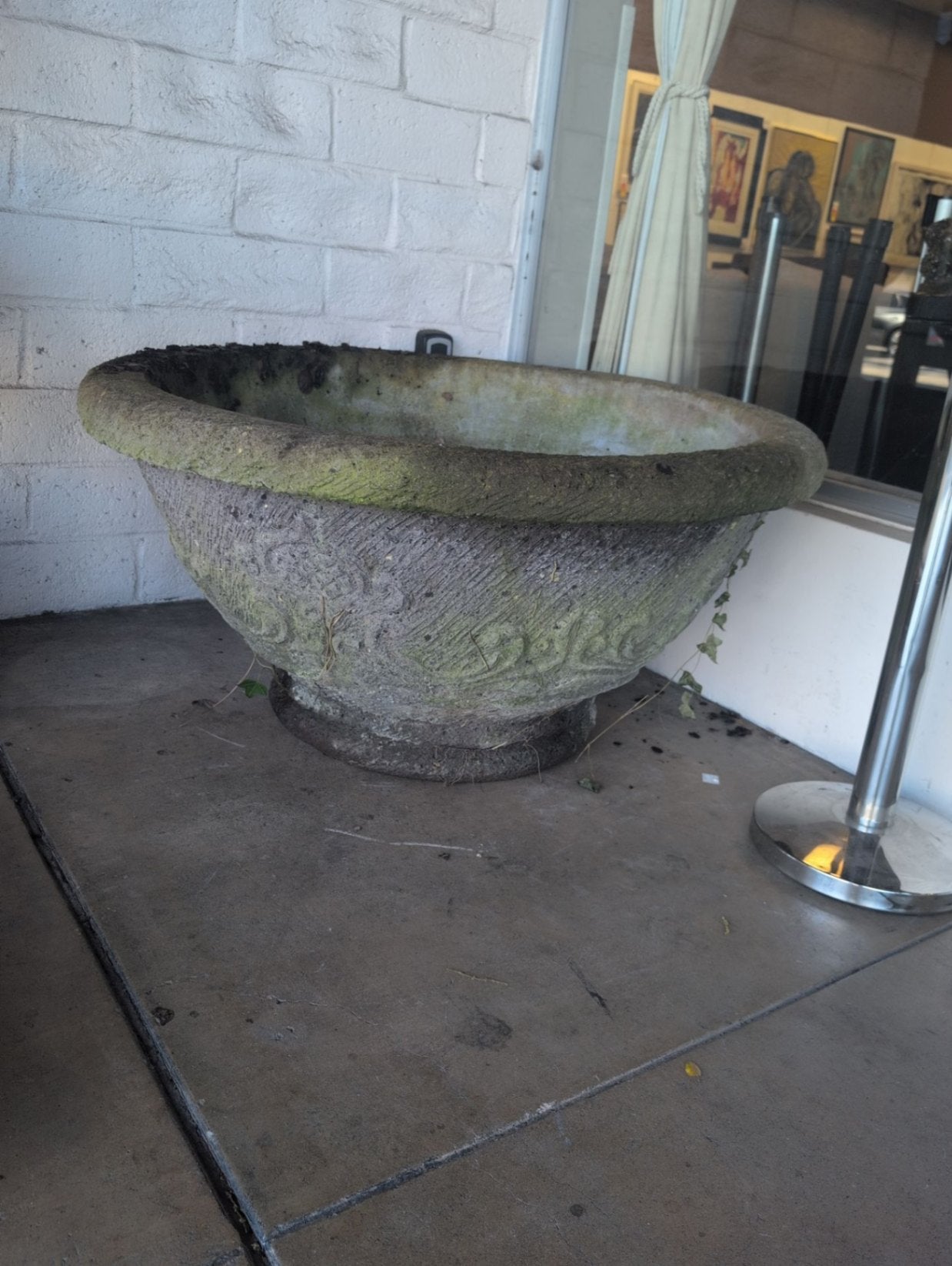 Concrete Patio Planter 44x22
