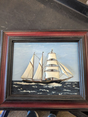 Ivory Ship Art Intrepid