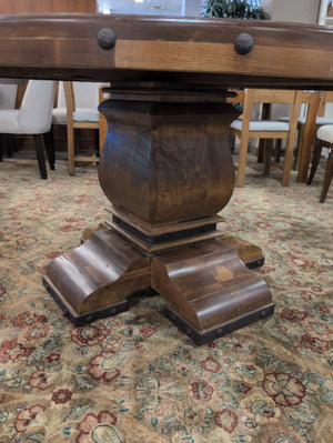 Round Pedestal Dining Table
