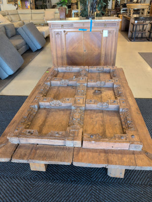 Carved Door Coffee Table
