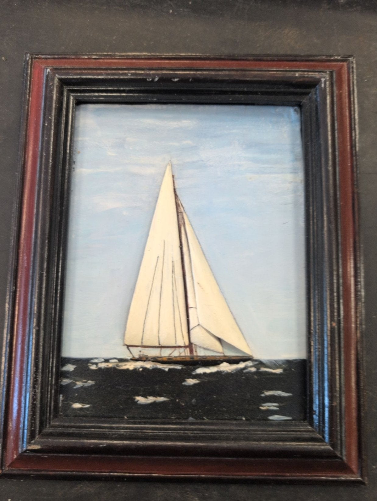 Ivory Ship Art Idler