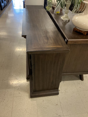 Trasante Everett TV console with electric fireplace