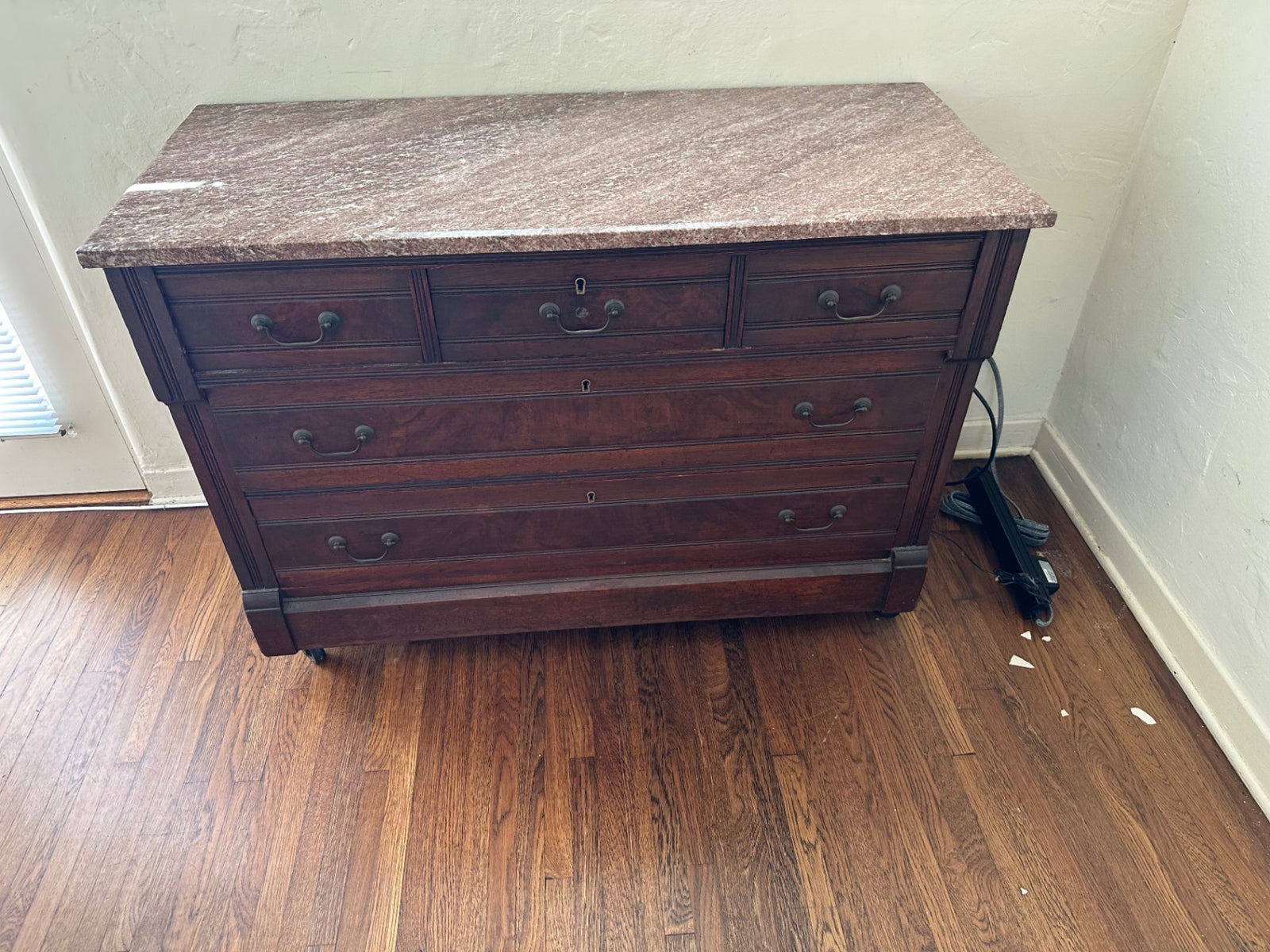 Marble-Top Dresser