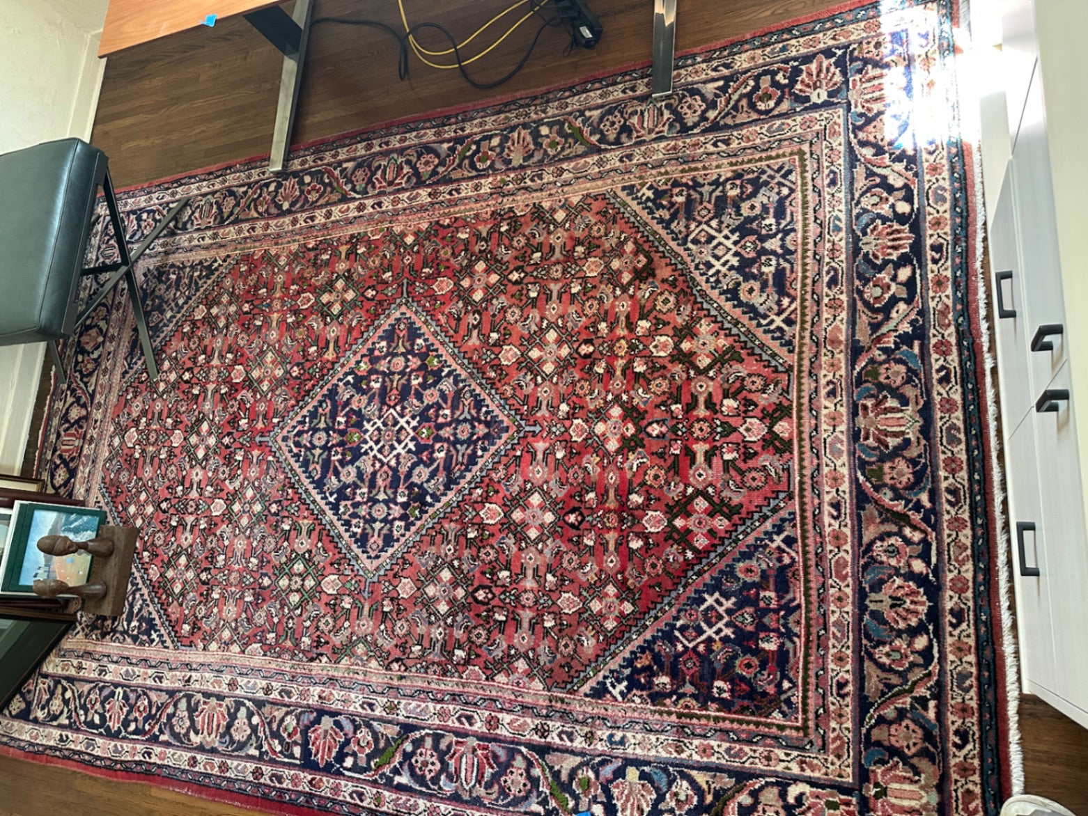 Persian Mahal Handwoven Wool Rug