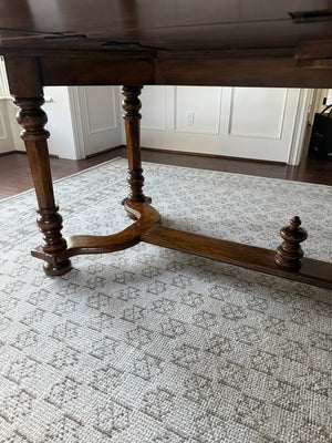 Charles Pollock antiqued dining table