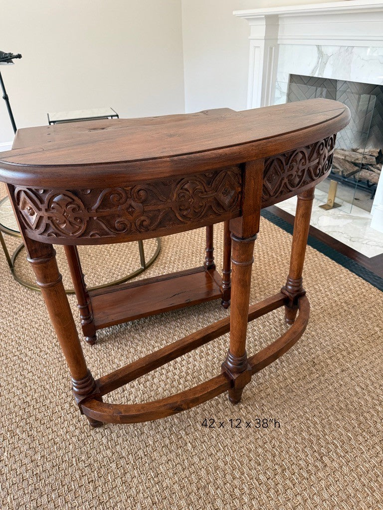 Decorative Antiqued Console