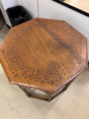 Octagonal End Table