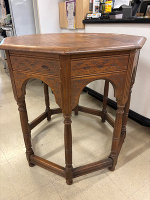 Octagonal End Table