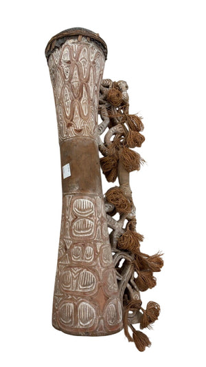 Indonesian Indigenous Asmat Drum
