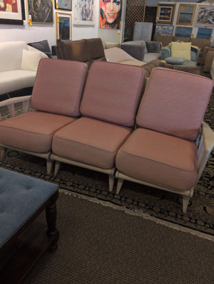 Haywood Wakefield three Piece  Sofa & Matching Side Table