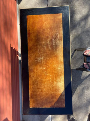 Chinese Ming-Style Black Lacquer Console / Desk