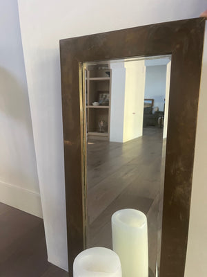 Chapman 1983 bronze mirrored sconces (PAIR)