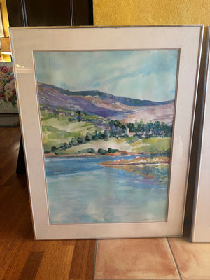 Fred Gowland Triptych Santa Barbara Bird Refuge 