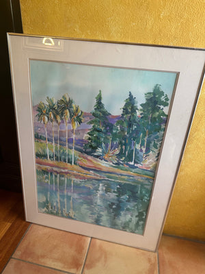 Fred Gowland Triptych Santa Barbara Bird Refuge 