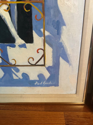 Fred Gowland Dog Painting