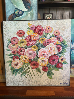 Fred Gowland Rose Painting