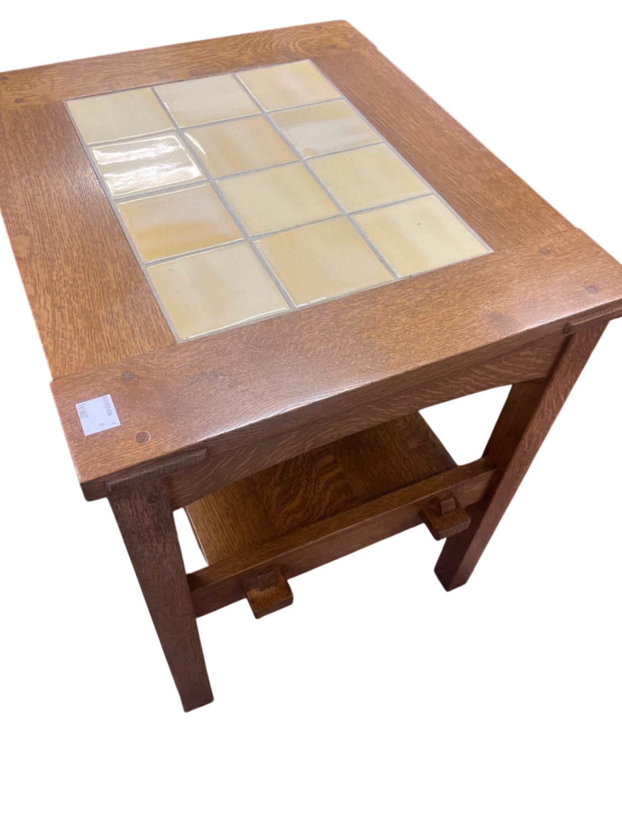 Stickley Mission Tile Top Side Table
