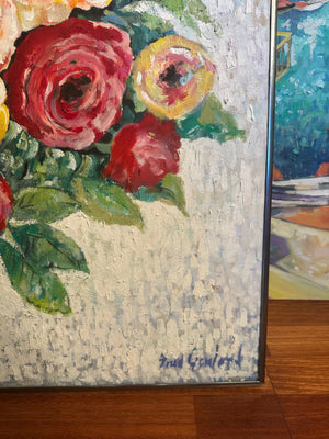 Fred Gowland Rose Painting