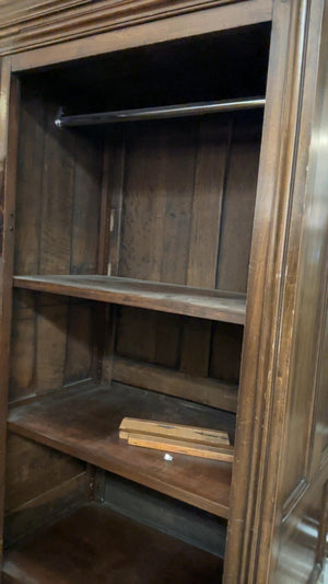 French Bonnetière Armoire