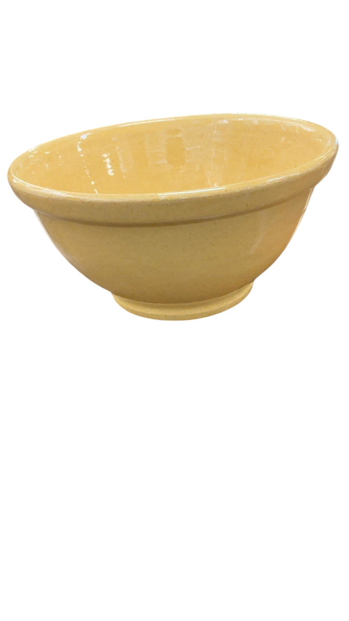 Pacific Pottery Vintage Mixing Bowl Earthenware Yellow