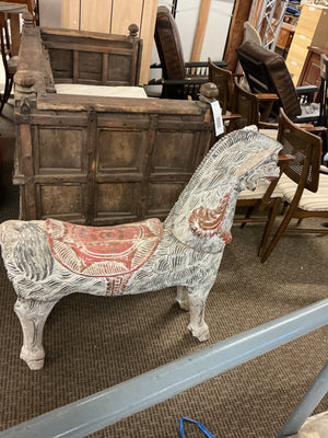Wood Carved Bali Horse
