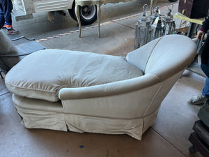 Silk MoHair chaise lounge