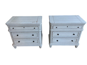 Pair of nightstands by Riverside furniture