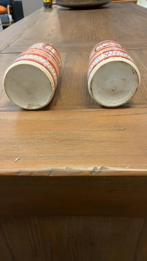 Chinese Porcelain Bottles ( Repaired x2)