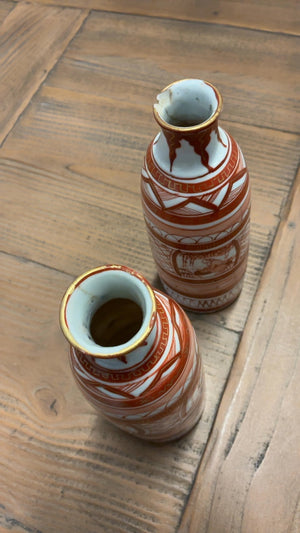 Chinese Porcelain Bottles ( Repaired x2)