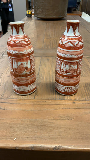 Chinese Porcelain Bottles ( Repaired x2)