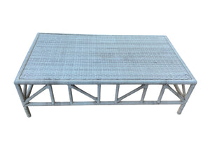 Serena and Lily wicker patio table