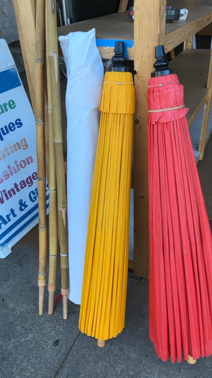 Chinese paper parasol, umbrellas, large (each)