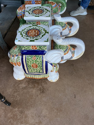 Elephant Garden Seats (pair)