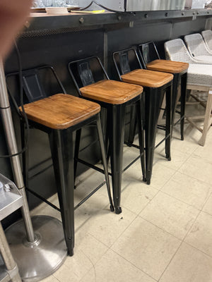 Metropolis bar height, bar stools (each)