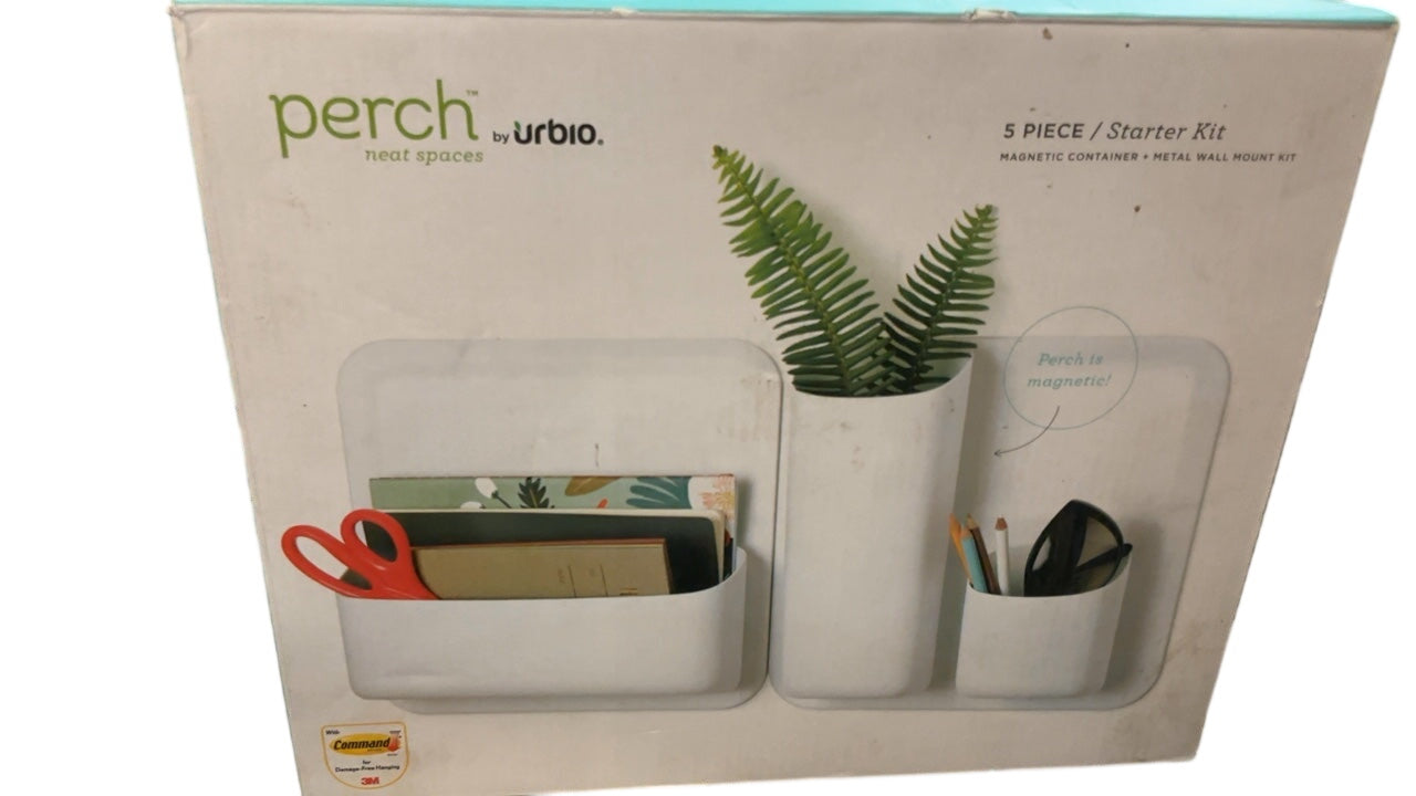 Perch Neat Space Magnetic Wall Mount Organizer