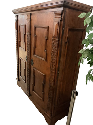 Antique  Wooden Carved Wardrobe