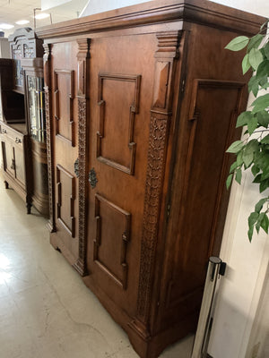 Antique  Wooden Carved Wardrobe