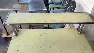 Rustic worn work table