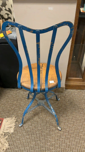 Antique ice cream chair bistro