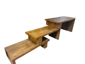 Custom Reclaimed Wood Nesting Workstation