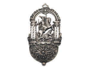 Pendant Silver Russian 19th Century w/ Resevior