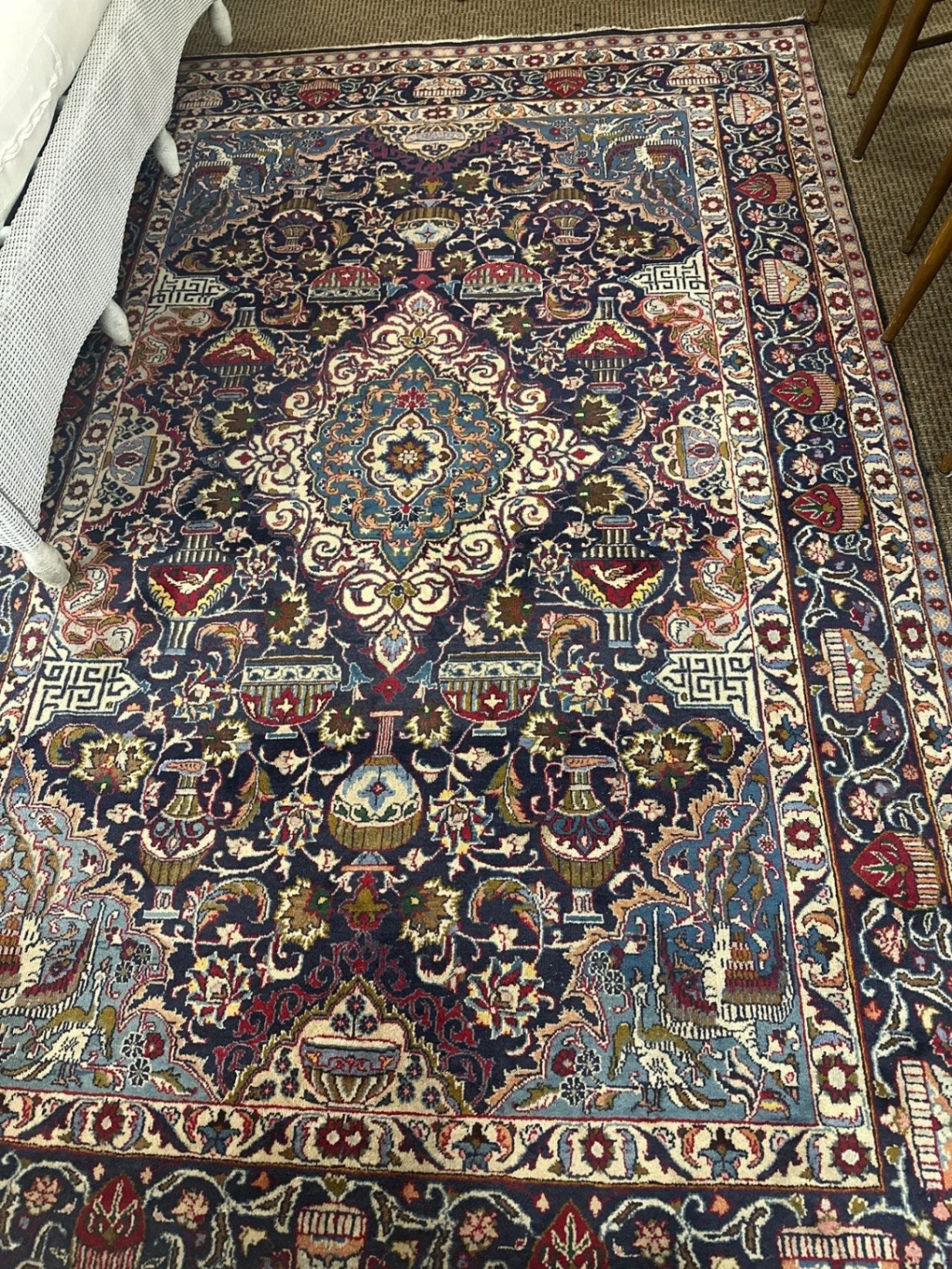 Persian Tabriz Wool Rug
