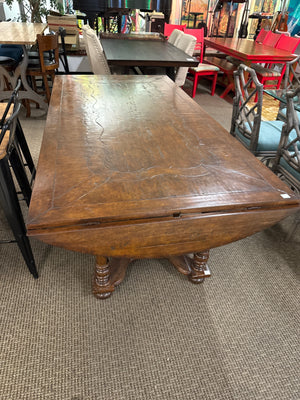 Charles Pollock antiqued dining table