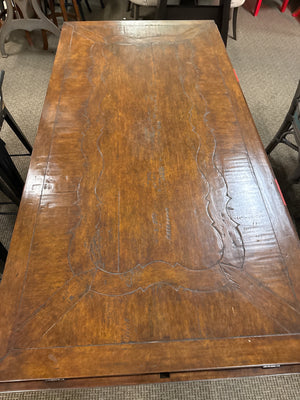 Charles Pollock antiqued dining table
