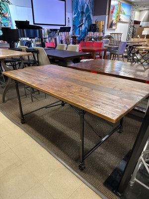 Rustic Flat Iron Table