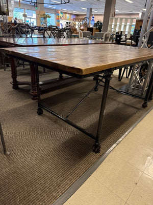 Rustic Flat Iron Table