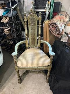Vintage English William Style Accent Chair