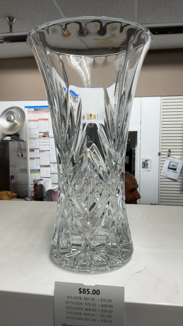 Masquerade by Cristal D'Arques Durand Flower Vase